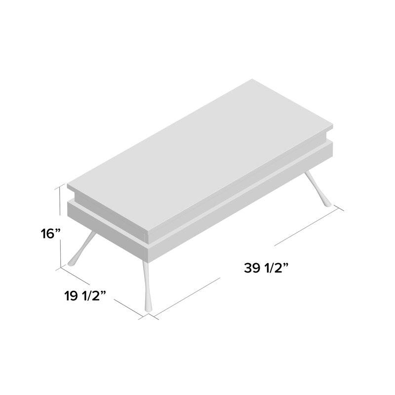 Cornelia Lift Top Coffee Table with Storage & Reviews Birch Lane